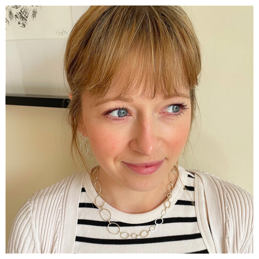 Sterling Silver and 9ct Yellow Gold Multi-Link Oval Chain